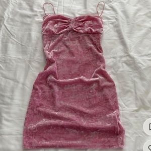 Urban outfitters pink mini dress